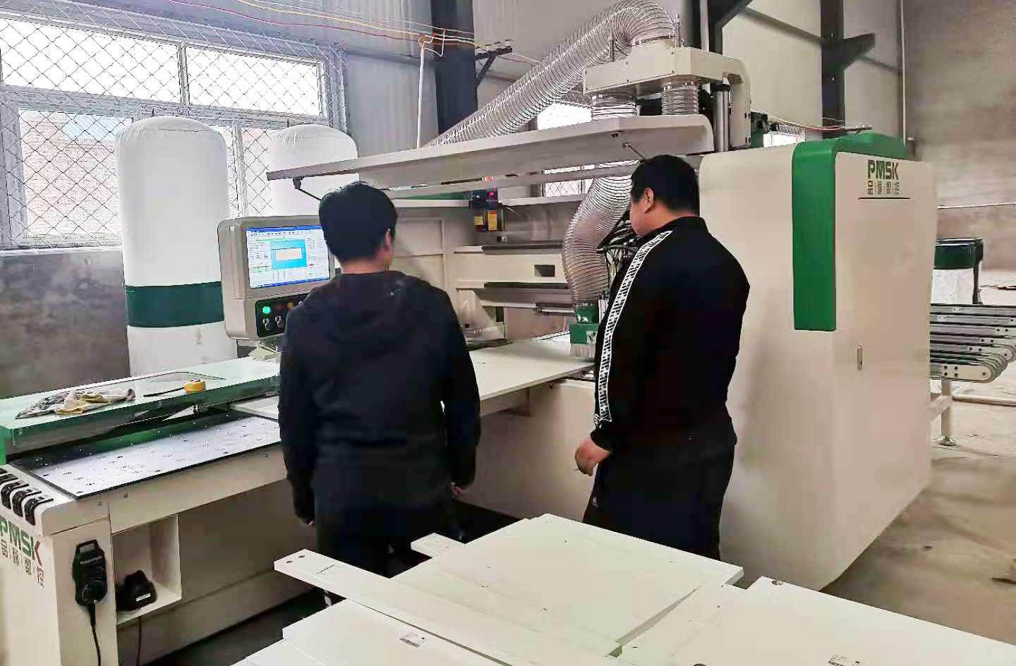 北京市燕郊張總-數控六面鉆培訓完畢，正式...